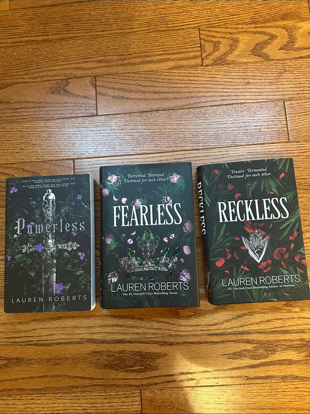 Powerless Trilogy by Lauren Roberts Book Set
